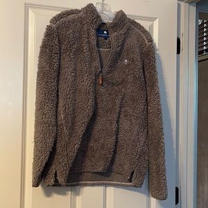 Southern Shirt Company, Quarter Zip Sherpa Pullover, Size M